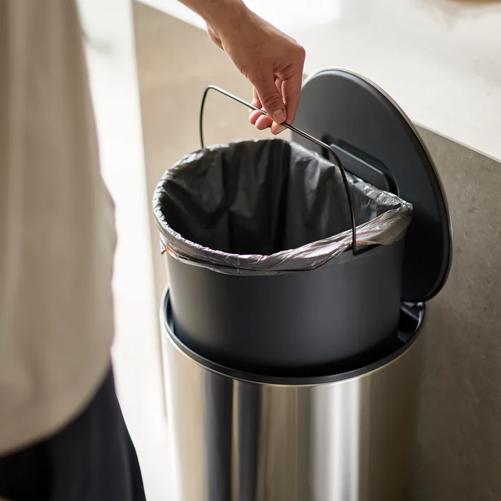 Joseph Joseph Arc - Pedaalemmer, 30 liter, roestvrij staal