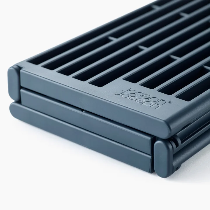 Joseph Joseph - Opklapbaar afdruiprek, 38 x 43 cm, antraciet