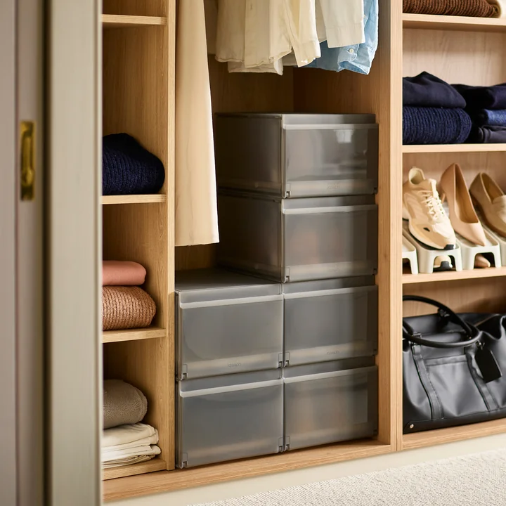 Joseph Joseph ShoeCase - Premium opbergdoos, grijs