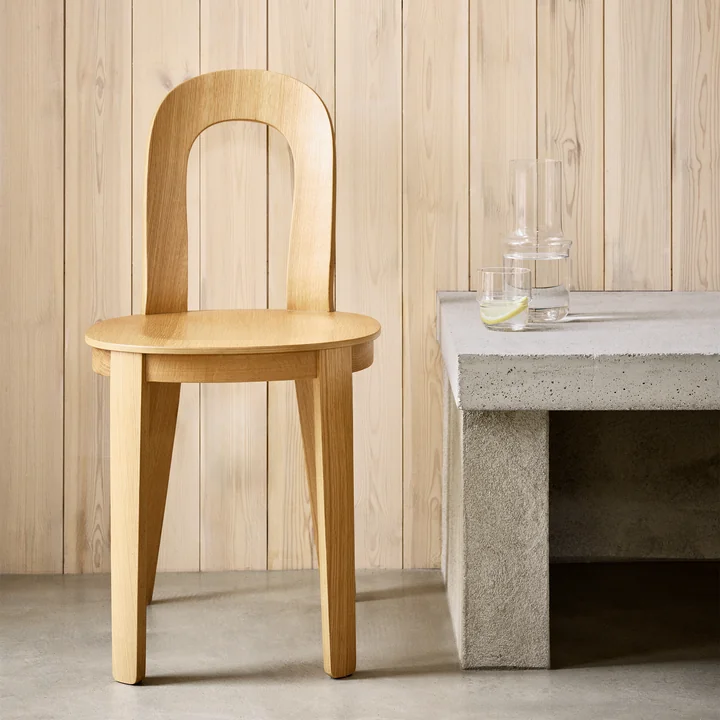 Design House Stockholm - Olivia stoel, natuurlijk eiken
