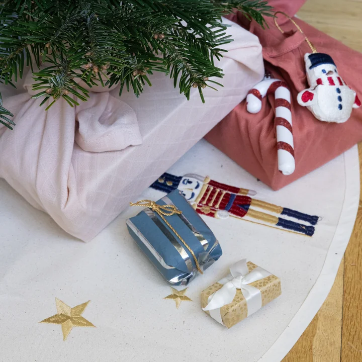 Kerstboomtapijt, beige van Cam Cam Copenhagen