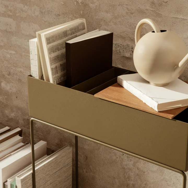 Ferm Living - Dienblad voor plantenbak, geolied eiken