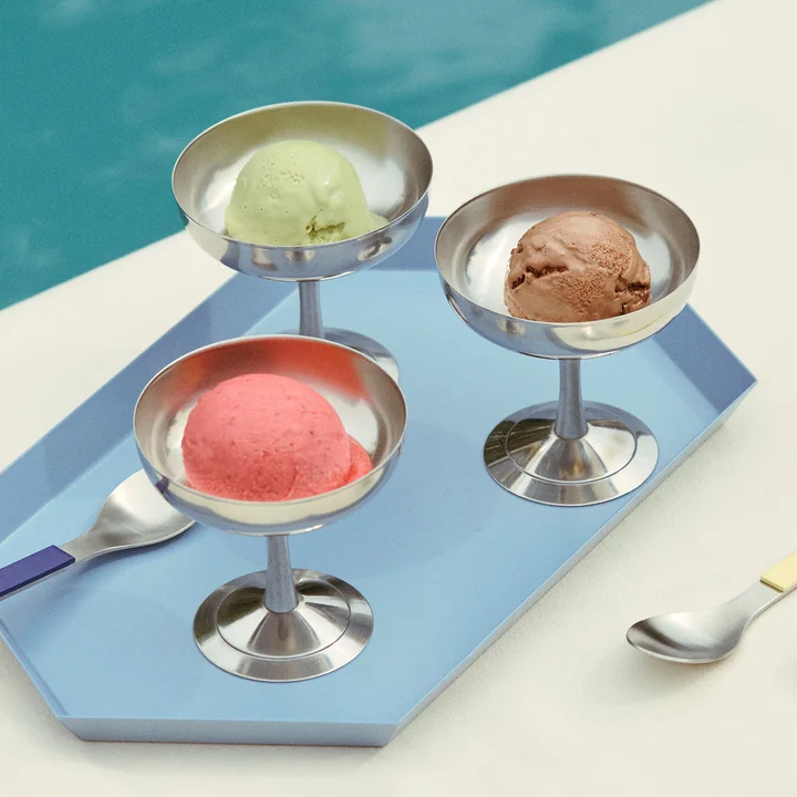 HAY - Italiaanse ijsbeker, zilver