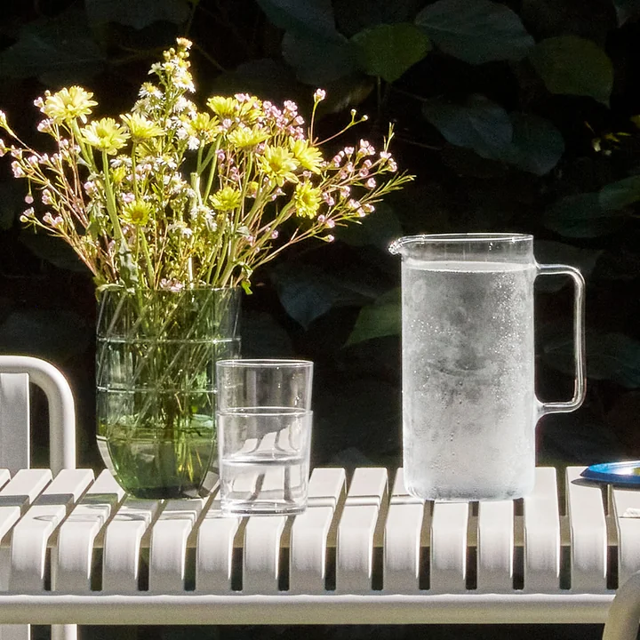 HAY - Karaf L, H 23,5 cm, helder