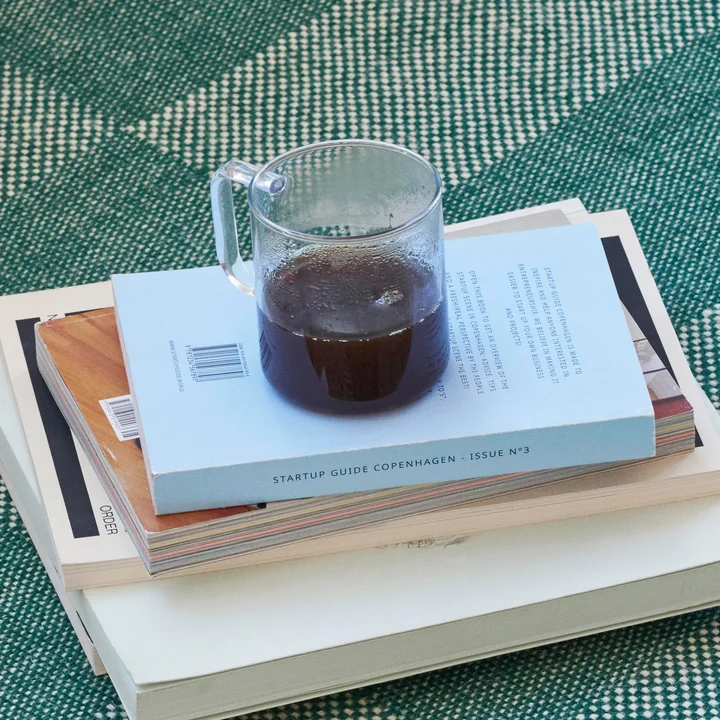 HAY - Glazen koffiekopje, helder