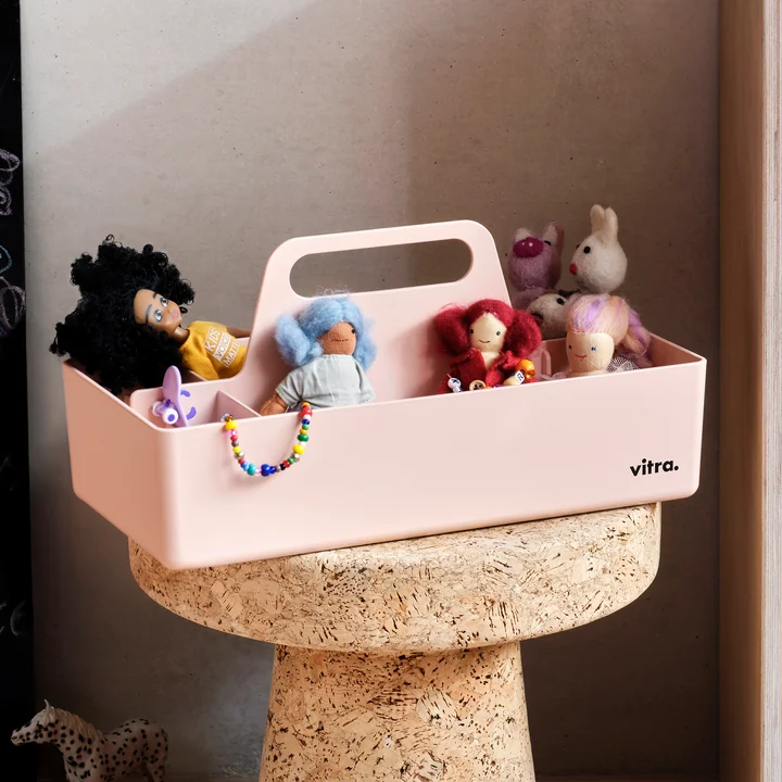 Vitra Storage Toolbox - gerecycled, lichtroze