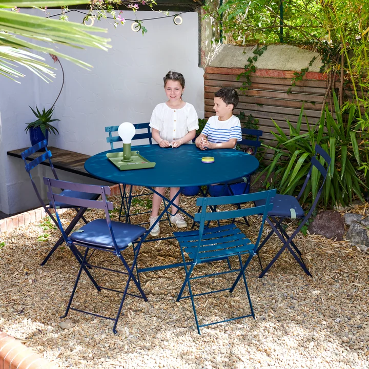 Fermob - Bistro Vouwstoel metaal, acapulco blauw