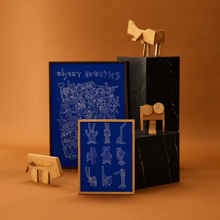 Paper Collective Offcut Animals - Poster