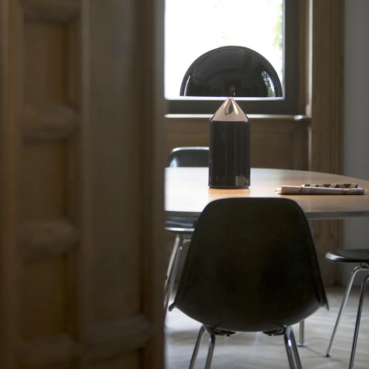 Oluce - Atollo tafellamp zwart