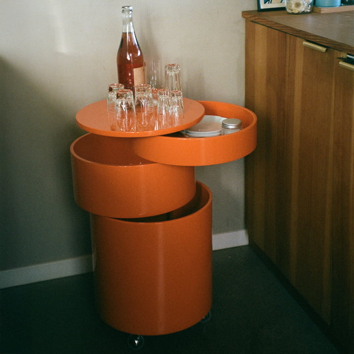 Verpan - Barboy trolley, glanzend oranje (Limited Edition)