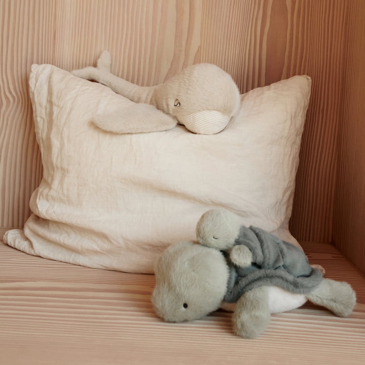 LIEWOOD - Berman Teddy walvis en Berto Teddy schildpad met baby