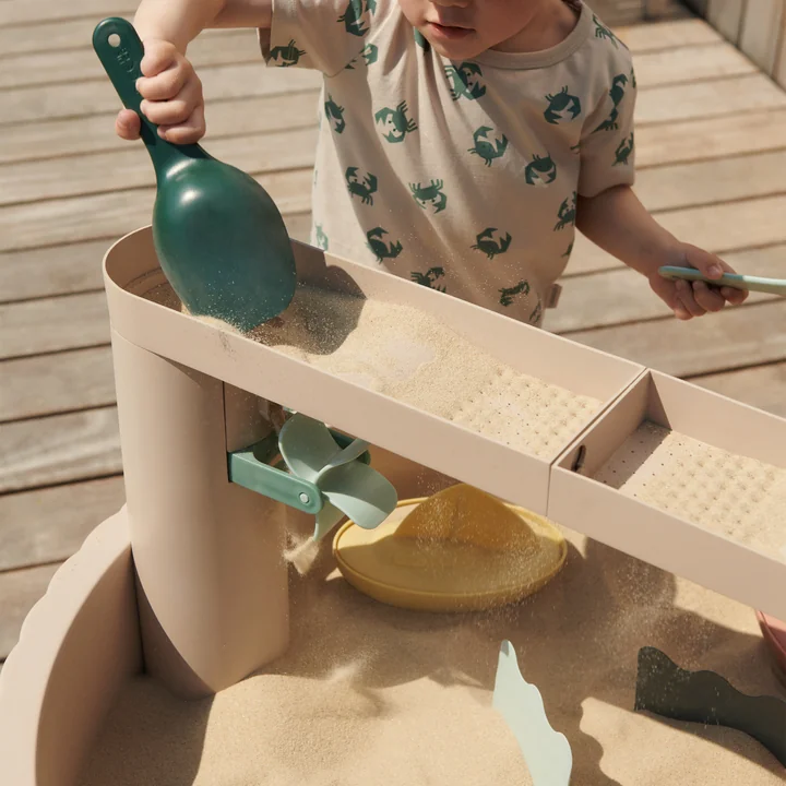 LIEWOOD - Sepp speeltafel, 80 x 76 cm, zandkleurig multimix