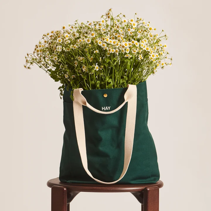 HAY Everyday Tote Bag - donkergroen