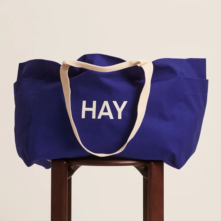 HAY - Weekendtas, groot, elektrisch blauw
