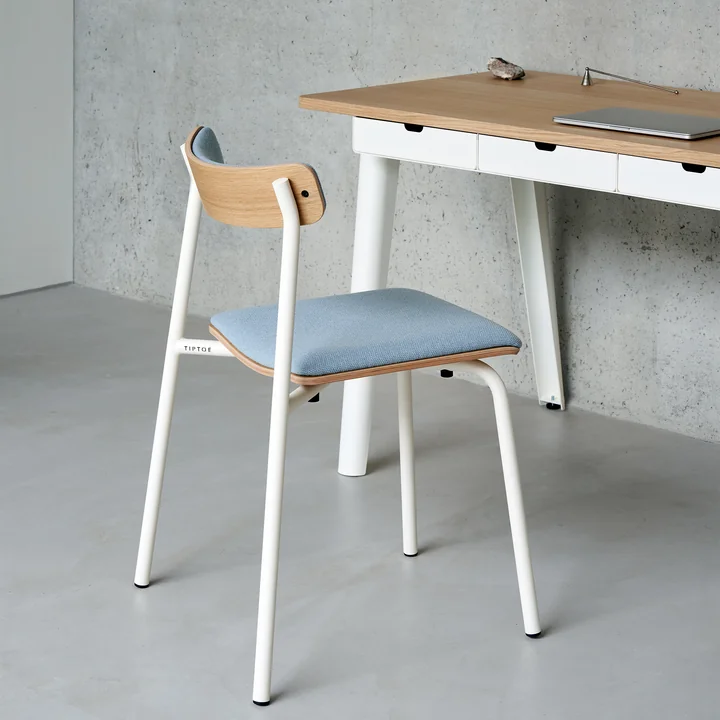 TipToe NEW MODERN - Schrijftafel met schoolkleuren