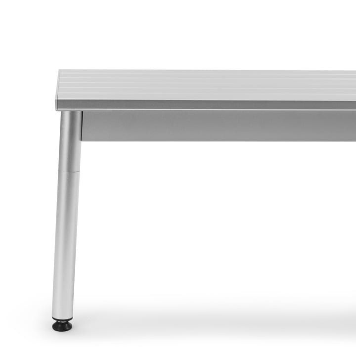 Ex tuinbank, 173 x 42 cm, aluminium van Normann Copenhagen