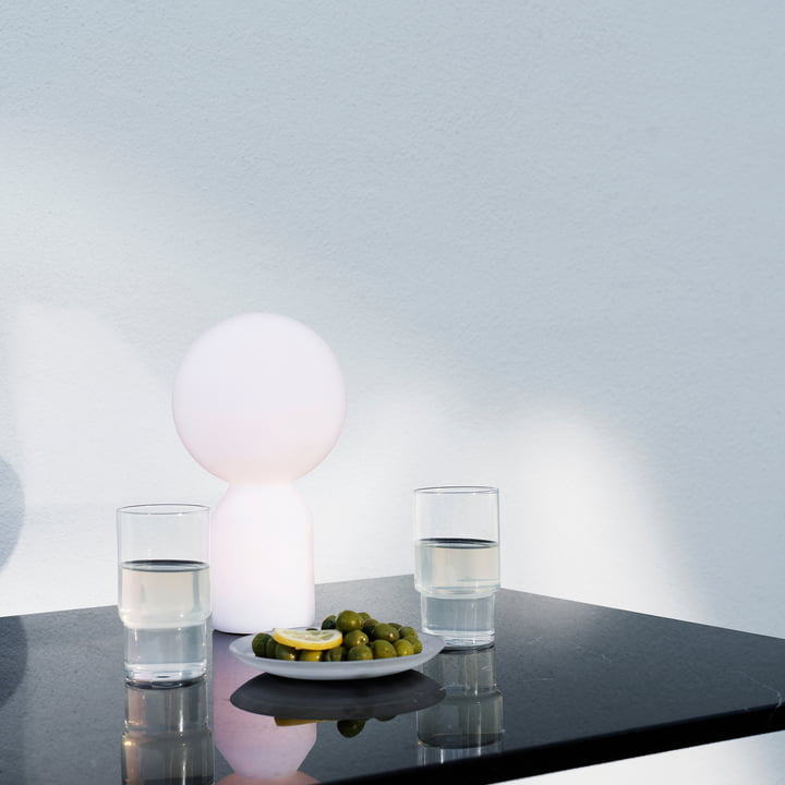 Yo LED tafellamp met oplaadbare batterij van Normann Copenhagen