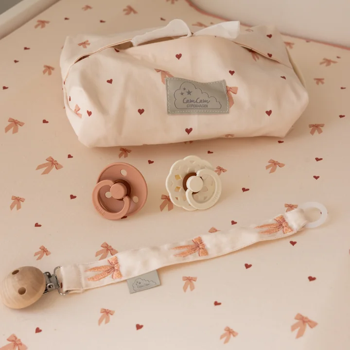 Cam Cam Copenhagen - Hoes voor vochtige doekjes, strikjes