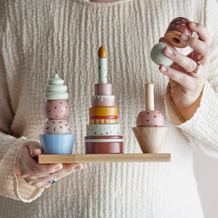 Bloomingville Mini - Celebrate activity speeltje, veelkleurig (18 stuks)