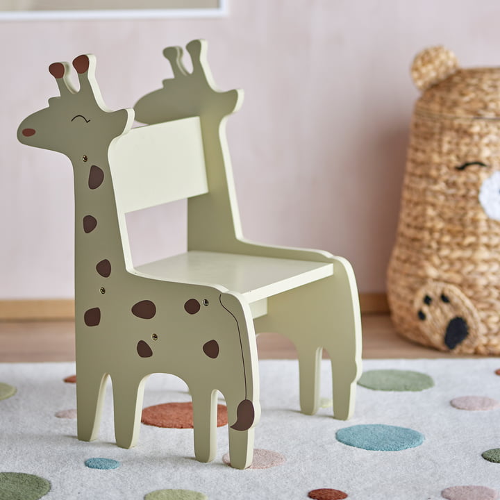 Bloomingville Ibber Mini - Stoel, H 62 cm, grijs