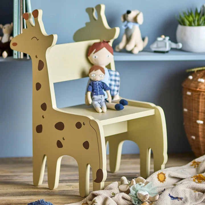 Bloomingville Ibber Mini - Stoel, H 62 cm, grijs