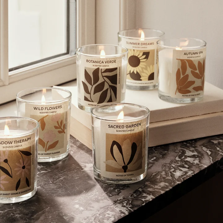 Broste Copenhagen - Geurkaarsen, Ø 7,4 x H 8,3 cm