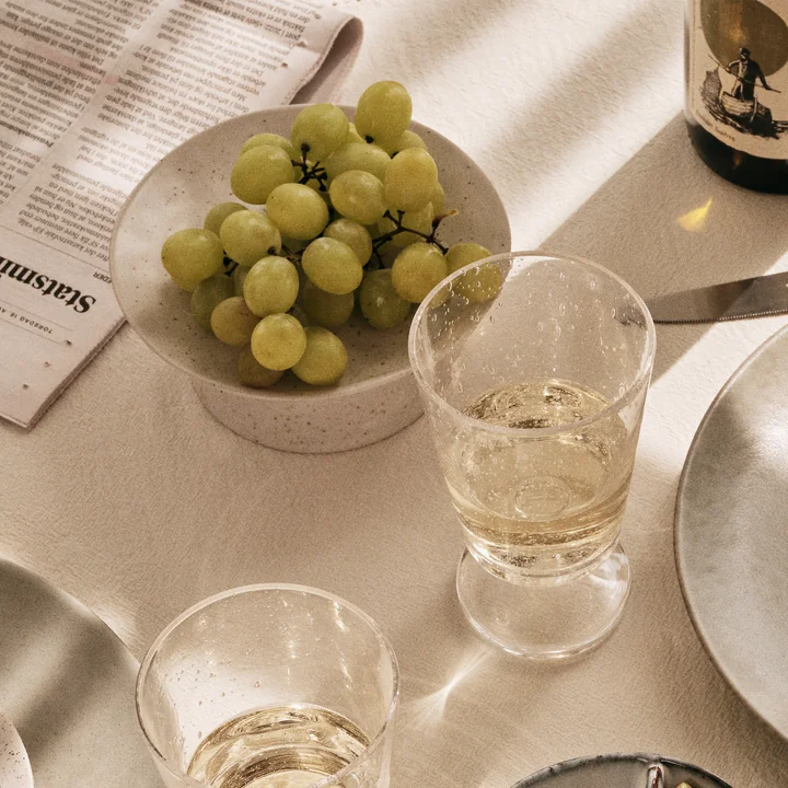 Broste Copenhagen - Nordic Vanilla gebaksbord, Ø 14,5 x 6 cm, wit