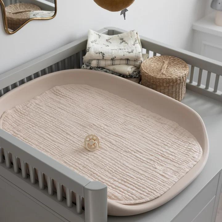 Sebra - Mousseline aankleedkussen