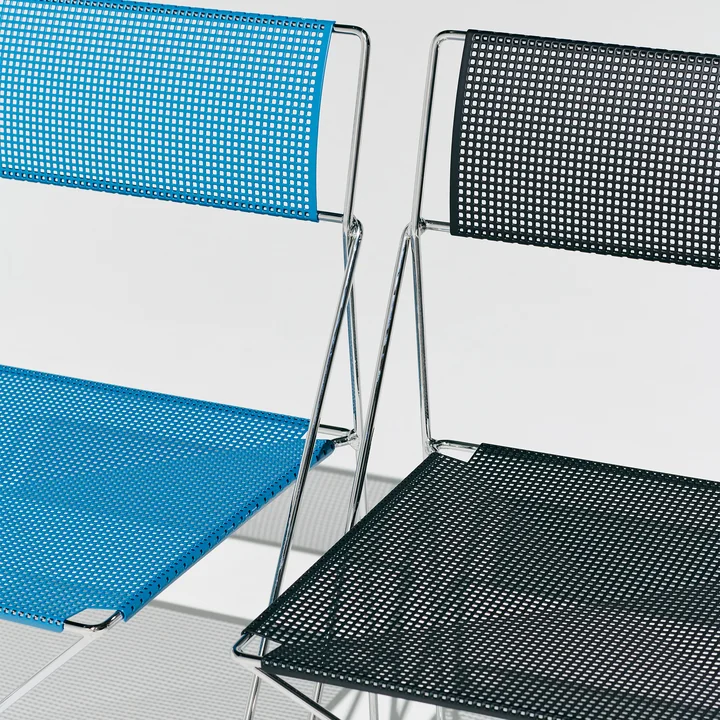 HAY - X-Line stoel, binnen, verchroomd