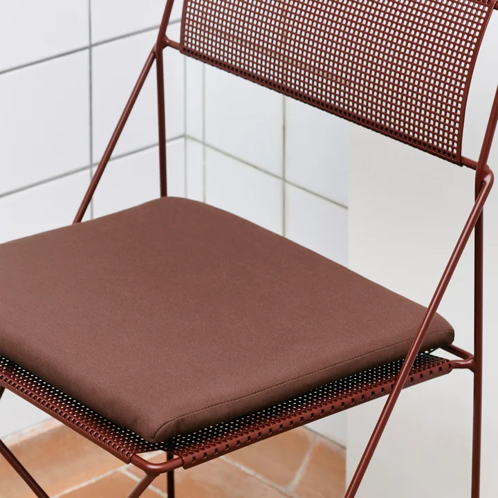 X-Line HAY - Zitkussen, buiten, ijzerrood