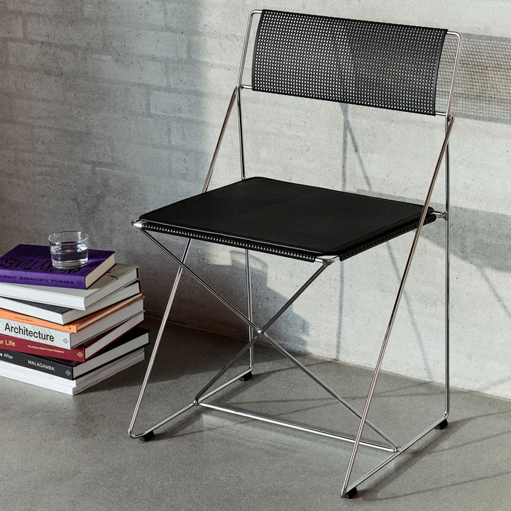 X-Line HAY - Zitkussen, binnen, zwart (Scozia leer)