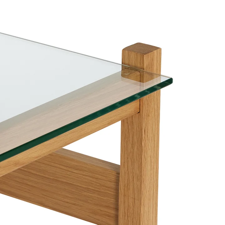 Hübsch Interior - Ledge bijzettafel, eiken