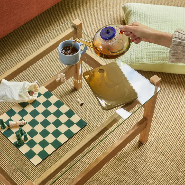 Hübsch Interior - Ledge bijzettafel, eiken