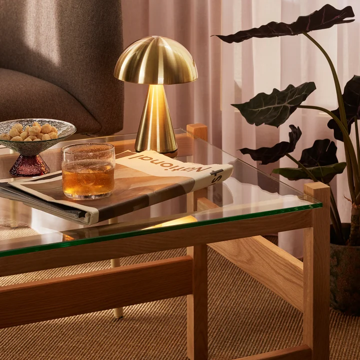 Hübsch Interior - Ledge bijzettafel, eiken