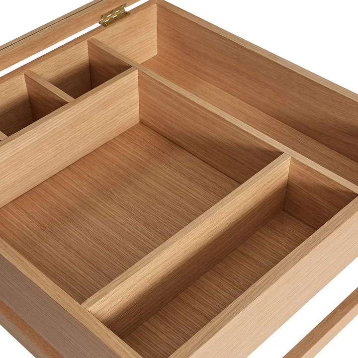 Hübsch Interior - Glitz bijzettafel, eiken