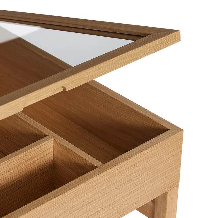 Hübsch Interior - Glitz bijzettafel, eiken