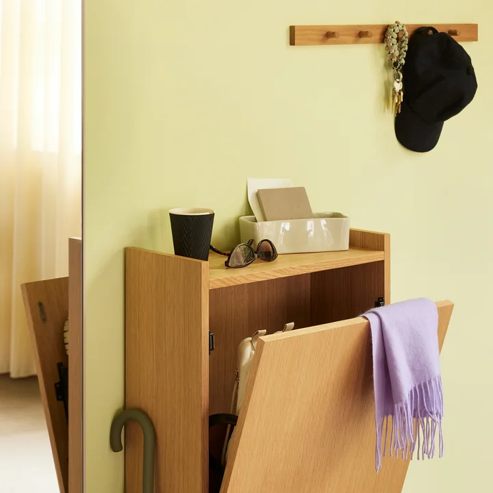 Hübsch Interior - Forma schoenenkast, eiken