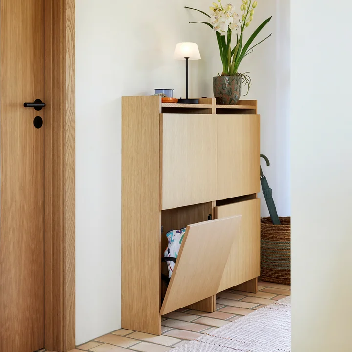 Hübsch Interior - Forma schoenenkast, eiken