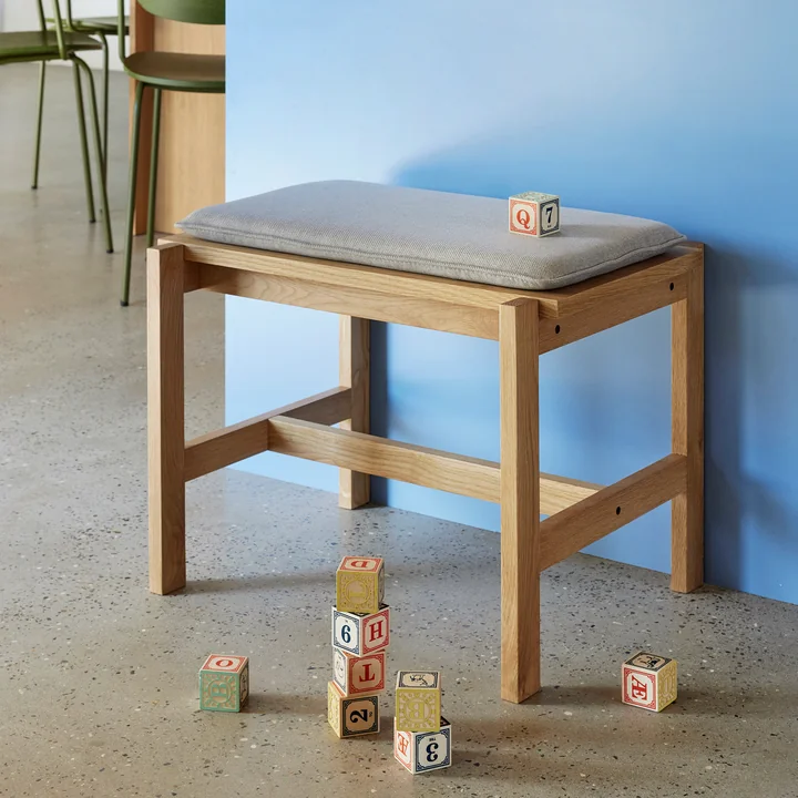 Hübsch Interior - Epoch bank, eiken / zand