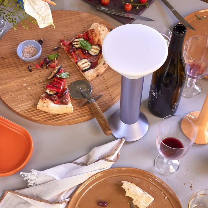 Hübsch Interior - Flitsbatterijverlichting, metaalpaars