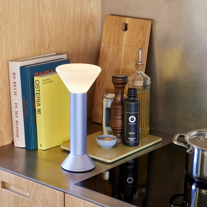 Hübsch Interior - Flitsbatterijverlichting, metaalpaars