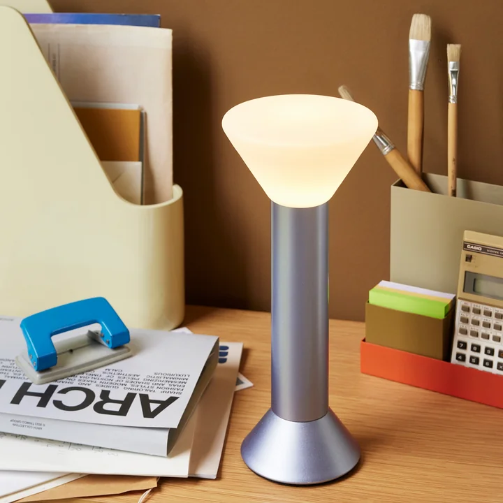 Hübsch Interior - Flitsbatterijverlichting, metallic paars