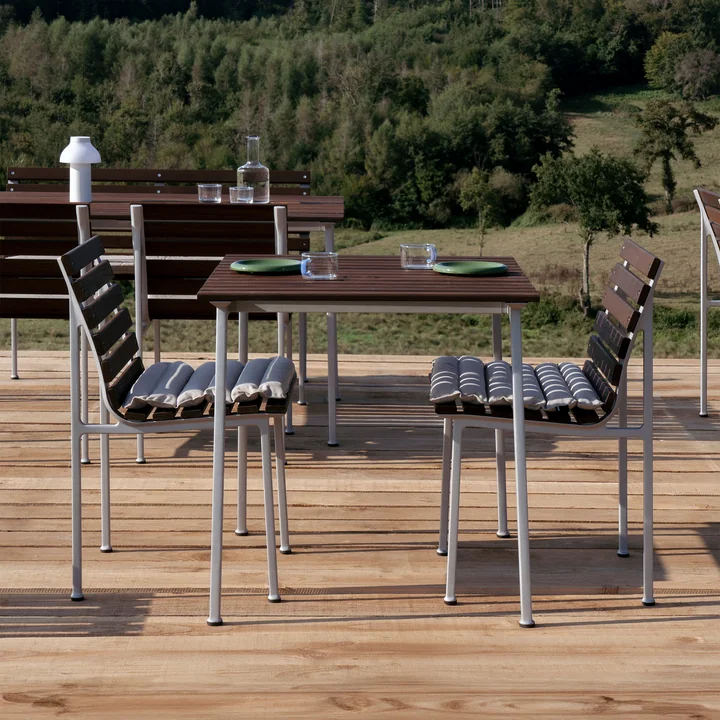 HAY - Traverse collectie, aluminium / geolied essenhout