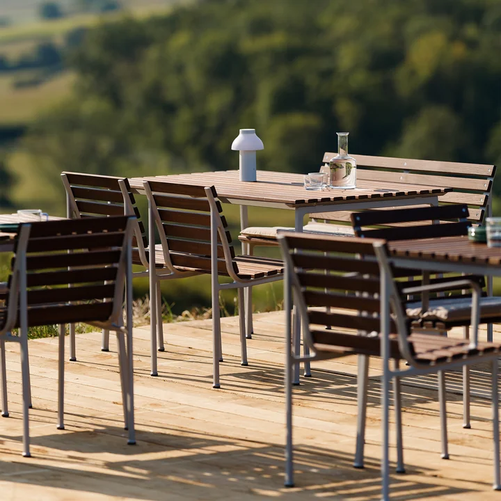 HAY - Traverse collectie, aluminium / geolied essenhout