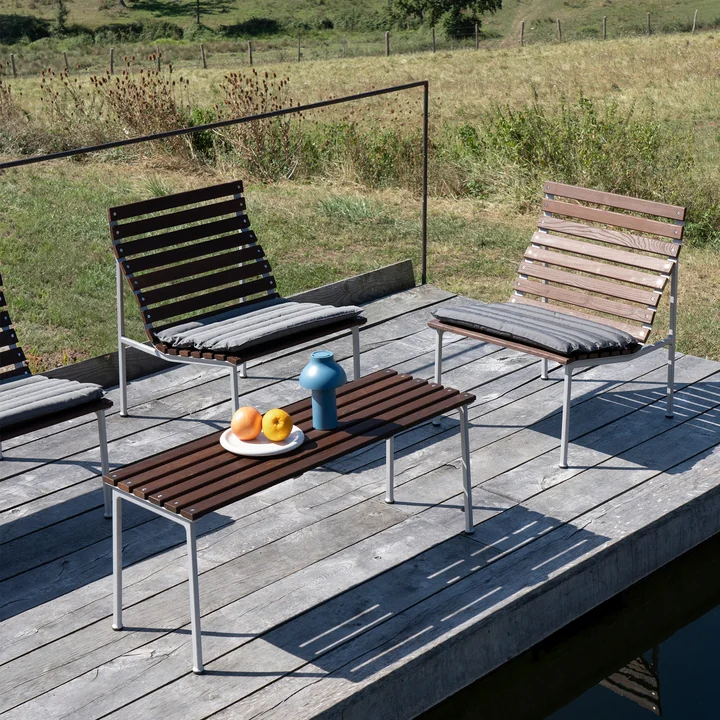 HAY Traverse - Collectie, aluminium / geolied essenhout