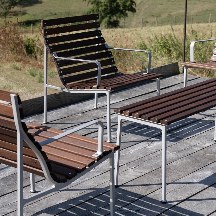 HAY Traverse - Collectie, aluminium / geolied essenhout