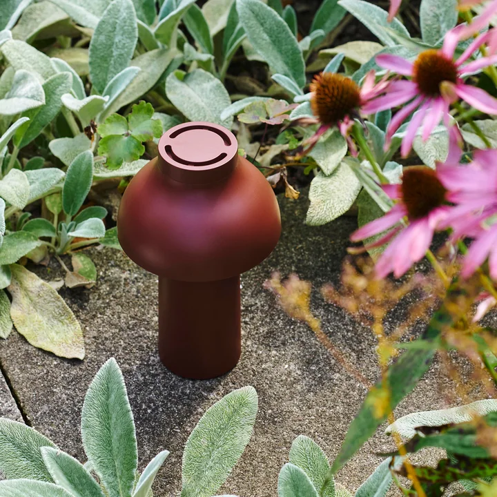 HAY PC Portable - Lamp nr. 2, ijzerrood