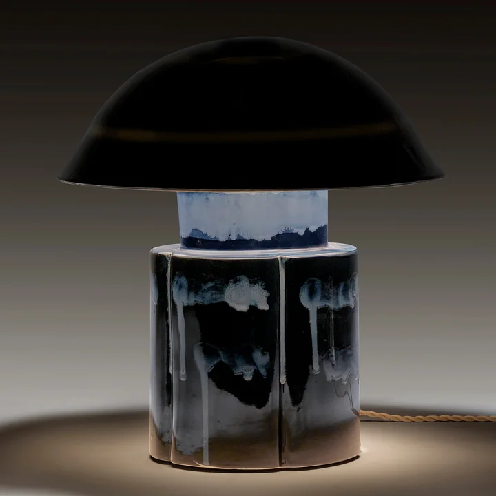 Serax John - Tafellamp, donkerblauw