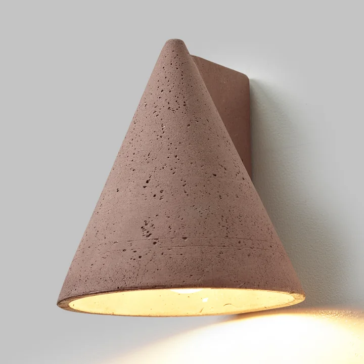 Serax Primary Shape - Wandlamp, donkerrood