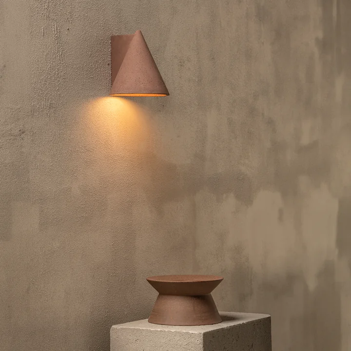 Serax Primary Shape - Wandlamp, donkerrood